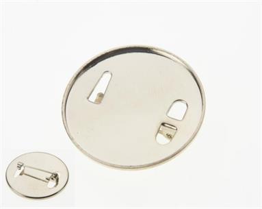 25mm gold metal badge